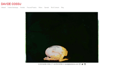 Desktop Screenshot of davidecossu.com